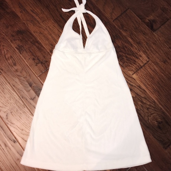 grommet halter dress